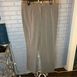 East 5th Women's Classic Gray Striped Trousers